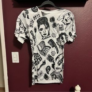The Julie Ruin (Kathleen Hanna) face band shirt (sz S)